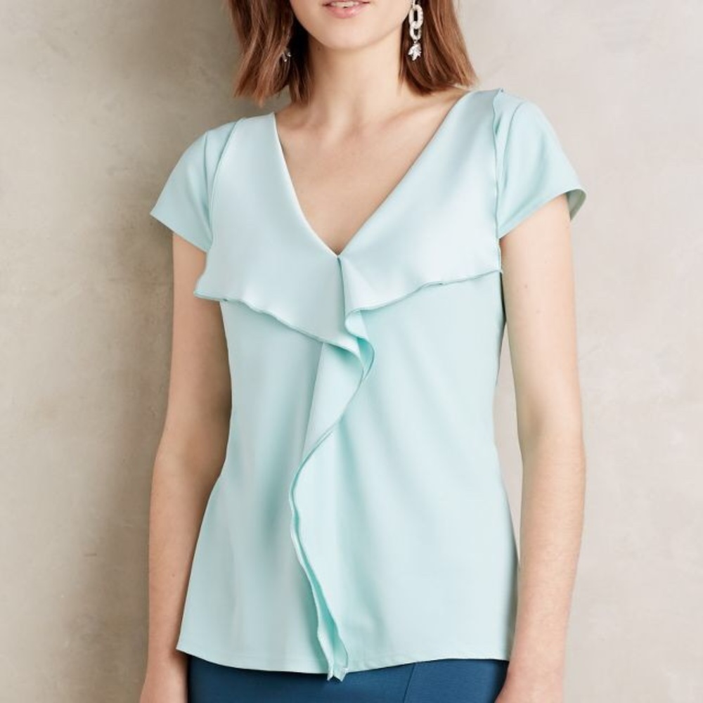 New Anthropologie Meadow rue shirt size sm…